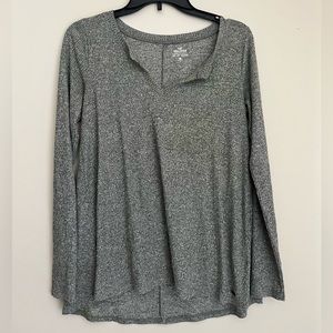 grey lightweight long sleeve